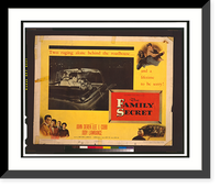 Historic Framed Print, The family secret,  17-7/8" x 21-7/8"