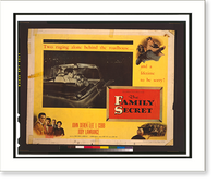 Historic Framed Print, The family secret,  17-7/8" x 21-7/8"
