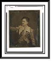 Historic Framed Print, [Junius Booth, half-length portrait, three-quarters to the left, in theatrical costume] - 3,  17-7/8" x 21-7/8"