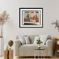 Historic Framed Print, Taming of the shrew: -Katharine & Petruchio; -The modern Quixotte, or, what you will - 2,  17-7/8" x 21-7/8"