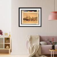 Chulos playing the bull.Lake Price, Antique Wall Art