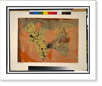 Historic Framed Print, Tundra.Sylvia Wald '50.,  17-7/8" x 21-7/8"
