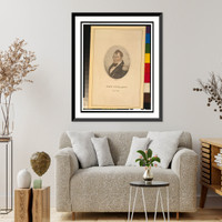 Historic Framed Print, Captn. J.D. Elliot. U.S. Navy.Edwin sc. - 2,  17-7/8" x 21-7/8"