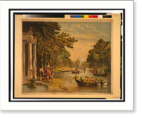 Summer residence of Lafayette, Vintage Wall Art