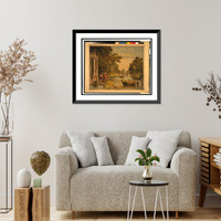 Summer residence of Lafayette, Vintage Wall Art