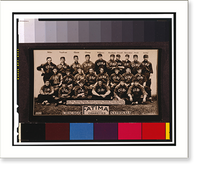 Historic Framed Print, Fatima Team Cards (T200) - 5,  17-7/8" x 21-7/8"
