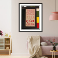 Obak (T212) - 3, Antique Print