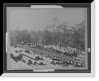 Historic Framed Print, [Hauling logs to Railway, Keystone Lumber Co.],  17-7/8" x 21-7/8"