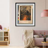 Grant at the capture of the city of Mexico.E. Leutze. - 2 Classic, Antique Poster