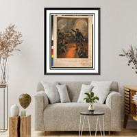 Grant at the capture of the city of Mexico.E. Leutze. - 2 Classic, Antique Poster