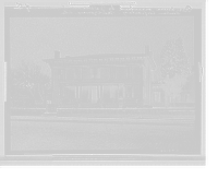Historic Framed Print, Residence occupied by J. Davis as President of the Southern Confederacy, Montgomery, Ala.,  17-7/8" x 21-7/8"