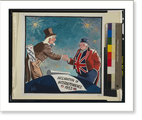 Historic Framed Print, Time for a new declaration,  17-7/8" x 21-7/8"