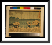 Historic Framed Print, Oumayagashi no zu,  17-7/8" x 21-7/8"