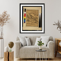 Scenes related to the Soga family - a warrior on horseback with retainers leading and following him Classic, Vintage Wall Art