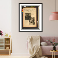 What can the blinded man do in the world of commerce and industry, Antique Wall Art