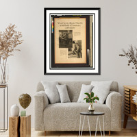 What can the blinded man do in the world of commerce and industry, Antique Wall Art