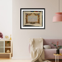 Independence of Israel.Arthur Szyk, 1948, New Canaan. - 2, Vintage Wall Art
