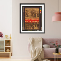 Catalu&ntilde;a vencio al fascismo en 24 horas, Vintage Poster