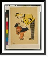 Historic Framed Print, Joe Weber and Lew Fields.Frueh.,  17-7/8" x 21-7/8"