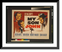 Historic Framed Print, Leo McCarey's My son John"",  17-7/8" x 21-7/8"