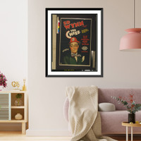 Ed Wynn, the perfect fool, in The chief His greatest entertainment on stage, screen or radio! Classic, Antique Print