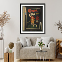 Ed Wynn, the perfect fool, in The chief His greatest entertainment on stage, screen or radio! Classic, Antique Print