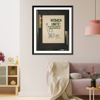 Women unite! : talk about what we can do, do what we talk about : child care, education, Indochina War, racism. - 2 Classic, Vintage Wall Art
