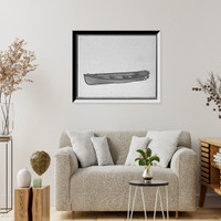 Historic Framed Print, [Steel boat, power launch] - 2,  17-7/8" x 21-7/8"