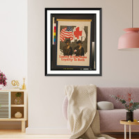 Loyalty to one means loyalty to both.Gordon Grant. - 2, Antique Print