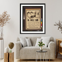 Dr Uncle Sam - is now in charge of our industrial troubles.Phifer, Vintage Print