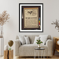 Historic Framed Print, Don't blame it all on the war!.PR.,  17-7/8" x 21-7/8"