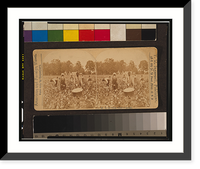 Historic Framed Print, In the cotton fields of Georgia - 2,  17-7/8" x 21-7/8"