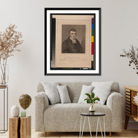 Antique Photo Print - The Rev. Dr. Dalcho.painted by C. Fraser; eng (2)