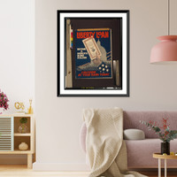 Liberty Loan. Become a patriotic bond holder. Subscribe at your bank today Classic, Vintage Poster
