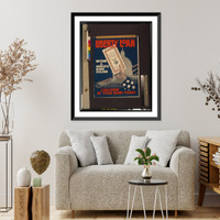 Liberty Loan. Become a patriotic bond holder. Subscribe at your bank today Classic, Vintage Poster