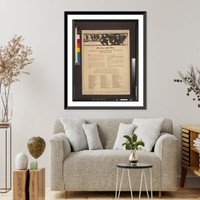 Historic Framed Print, Borrow and buy The time for argument has passed. The time for action has arrived.,  17-7/8" x 21-7/8"