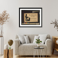 The Liberty Loan is the cash register of patriotism Has Uncle Sam rung up your bond purchase yet?.The Colonial Press, Philadelphia, Vintage Wall Art
