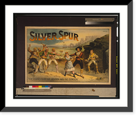Historic Framed Print, Silver spur,  17-7/8" x 21-7/8"