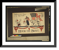 Honor the brave Memorial Day, May 30, 1917, Historic Print