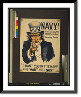 Navy! Uncle Sam is calling you. enlist in the Navy!.Western Litho. Co. Los Angeles, Antique Print