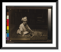 Barbara Newberry with Buzzer the cat, Vintage Poster