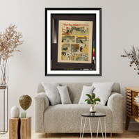 The Kin-der-Kids. The Kin-der-Kids' narrow escape from Aunty Jimjam - 3 Classic, Antique Poster