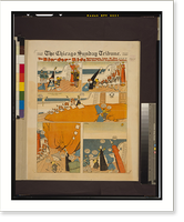 The Kin-der-Kids. Melancholy loss of the Jimjam relief expedition's balloon, Antique Print