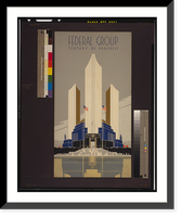 Federal group - Century of progress.W.L. Stensgaard & Associates, Inc, Antique Wall Art