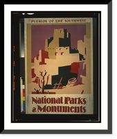 National Parks and Monuments Pueblos of the southwest, Historic Reproduction