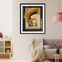 Come to Palestine.Elise Abramson, Antique Poster