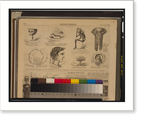 Some specimens of Secesh" industry - intended for the London Exhibition of 1862, but unfortunately intercepted by the "Paper Blockade"", Antique Wall Art