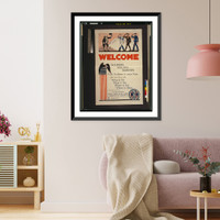 Historic Photo Print - Welcome soldiers sailors marines Your uniform