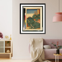 Tanba kanesaka, Antique Poster