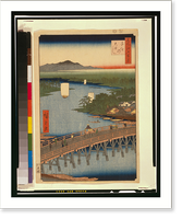 Antique Photo Print - Senju no oubashi - Vintage Wall Art Gift